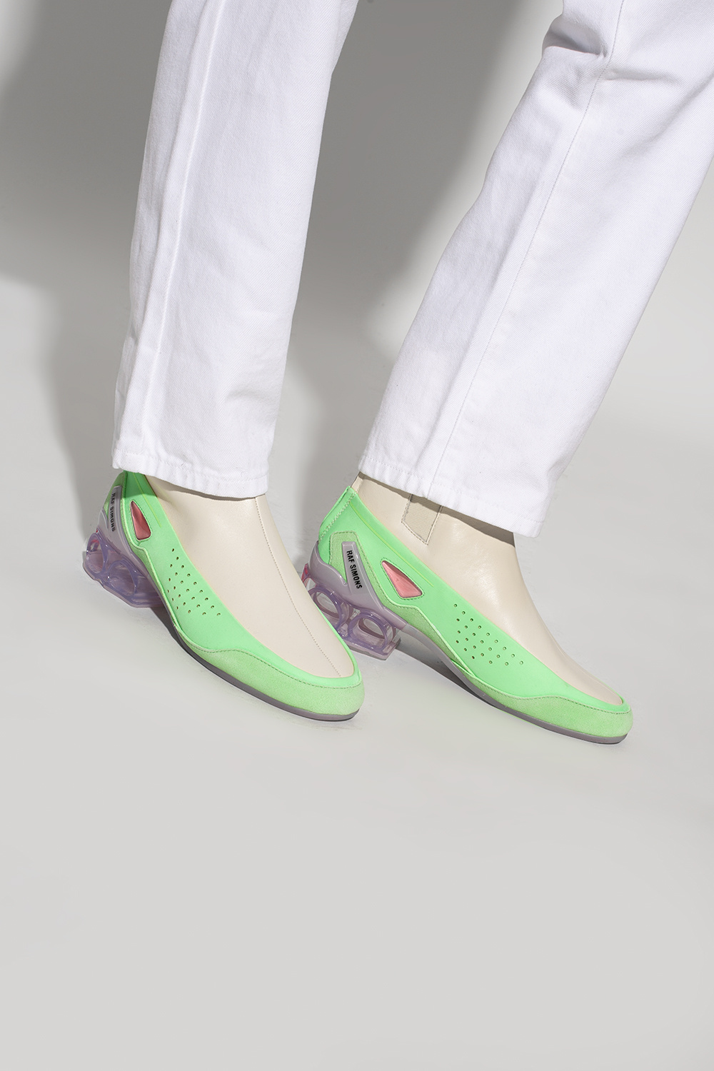 4' ankle boots | Raf Simons 'Cycloid - Men's Shoes | Viggy laser